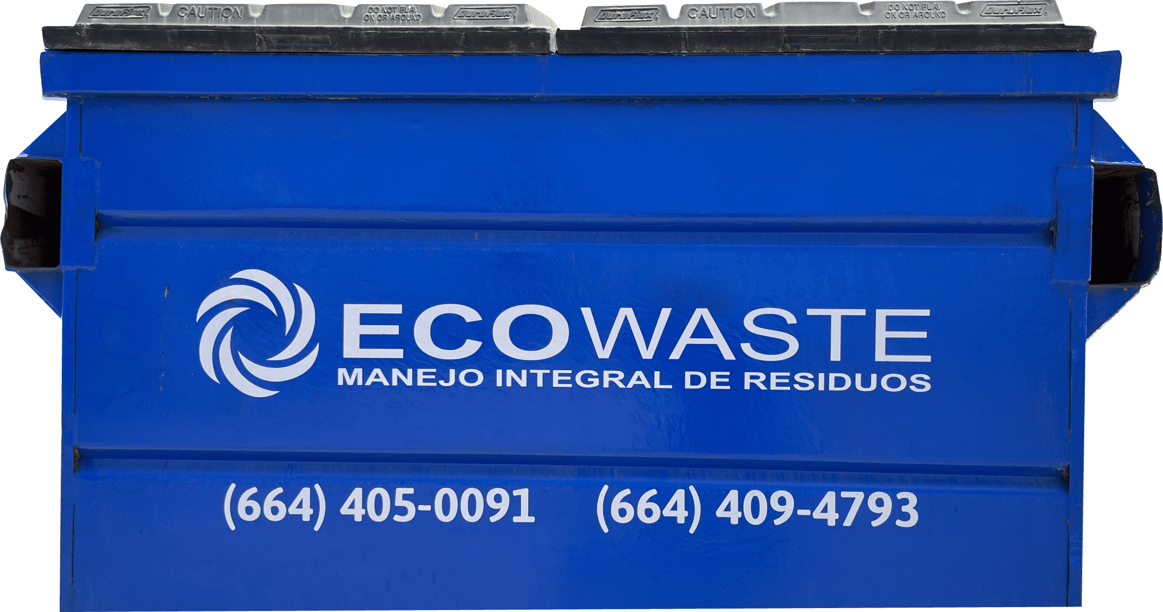 ecowaste contenedor carga frontal